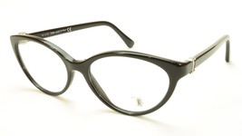 TOD&#39;S Eyeglasses Frame TO5059 001 Cellulose Acetate Black Italy Made 54-... - $186.90