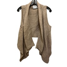 Michael Stas Wool Cashmere Open Front Asymmetrical Cardigan - $19.79