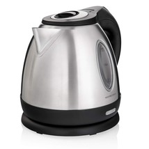 Mixpresso Stainless Steel Electric Kettle, Cordless Pot 1.2L Portable Electric H - £38.59 GBP