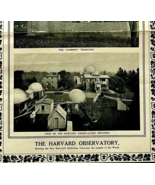 1906 Harvard Observatory Victorian XL Advertisement Astronomy Youth&#39;s Co... - $60.74