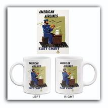 East Coast - American Airlines - 1948 - Travel Poster Mug - £19.22 GBP+