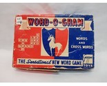 *Incomplete And Damaged Box* Word-O-Gram Sensational Word Game - $29.69