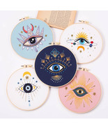Eye Embroidery Diy Material Package Semi-finished Kit - £11.86 GBP