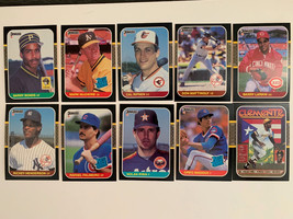 1987 Donruss Top 10 Most Valuable Cards - New Taken From Complete Set - £12.39 GBP