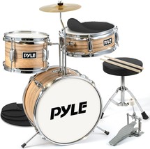 Pyle 13&#39;&#39; 3-Piece Kids/Junior Metallic Striped Yellow Matt Set, Pdrmkit72N.5 - $142.98