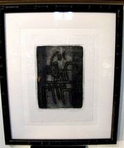 MAX PAPART (1911-1944) Cubist Limited Edition Etching 23/65  - £440.44 GBP