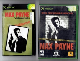 Max Payne video Game Microsoft XBOX CIB - £22.67 GBP