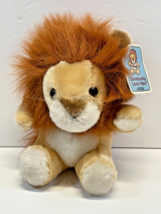 Vintage Swib &quot;Somebody Loves You&quot; 7&quot; Lion Plush Stuffed Toy 1984 with Ta... - $14.66