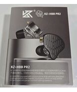Kz Hbb Pr2 13.2mm Planar Driver Earphones In Ear Type Silver Plated  - $40.58