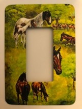 Horse&#39;s Metal Switch Plate Rocker - £7.39 GBP