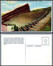COLORADO Postcard - Denver Mt. Parks, Red Rocks Theatre F50 - £2.31 GBP