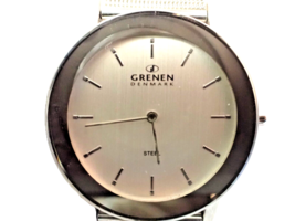 GRENEN DENMARK STEEL M-22XLSSS All SS Men&#39;s Wristwatch - £34.70 GBP