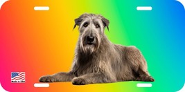 Irish Wolfhound Can Personalize Novelty Metal License Plate E - £7.08 GBP+