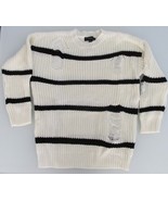 Forever 21 (NWT) Women&#39;s Distressed Sweater Size Medium - $20.58 CAD