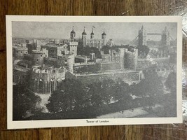 WW2 WWII Postcard Tower of London Vintage Collectable 1940s - $5.89