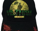 Vietnam Veteran NAM Vet Dragon Ribbon Black Cotton Embroidered Cap Hat - $9.88