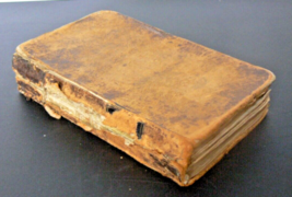 Circa 1850 Book Psalms Of David Bible Pocket Book Owner Signed - £391.18 GBP