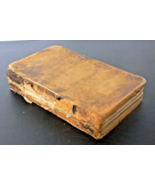 CIRCA 1850 BOOK PSALMS OF DAVID BIBLE POCKET BOOK OWNER SIGNED - £384.20 GBP