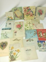 Vintage Greeting Cards Birthday Get Well Easter Mother 33175 Christmas V... - $29.69