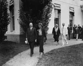Amelia Earhart with President Herbert Hoover at the White House 1932 Pho... - $8.81+