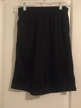 Starter Boys Black Athletic Mesh Shorts Lined Basketball Gym Size XL - £25.00 GBP