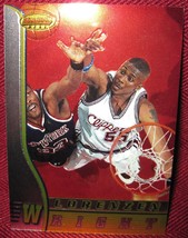 1996-97 Bowman&#39;s Best #R7 Lorenzen Wright Rc Los Angeles Clippers - £3.59 GBP