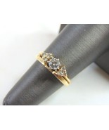 VINTAGE ESTATE 14K GOLD WOMEN&#39;S ENGAGEMENT RING W/ DIAMONDS, 3.4g  #E1206 - $7,620.80 MXN