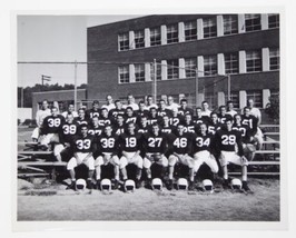 Case Western Reserve University Varsity Football 8x10 B&amp;W Team Photo 1958 Vtg - £7.65 GBP