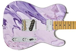 Guitar Skin Axe Wrap Re-skin Blueberry Raspberry Parfait 705 - $44.50