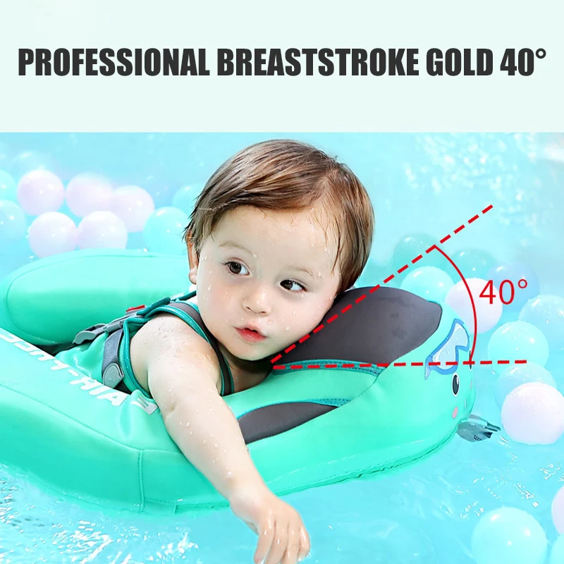 Baby Swim Float Non Inflatable Swim Ring Swimming Safety Bathtub Pool Training - £64.43 GBP