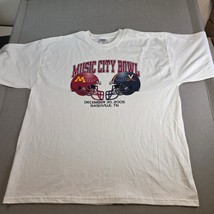 2005 Music City Bowl T-Shirt XXL Gildan Minnesota vs Virginia December 30  - $34.99