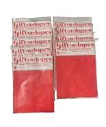 Vintage Christmas Self Sealing Gift Tags Mailing Envelopes Tyvek Lot Of ... - €18,68 EUR