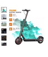 350W Foldable Electric Scooter Self Balance E-scooter - $287.07 CAD