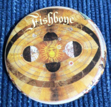 Fishbone Vtg 90 Y2K Emo Pin Back Button Hip Hop Music Band Round Rock 876A - £7.64 GBP