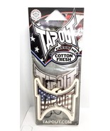 Tapout Trademarked Cotton Fresh Scent Hanging Air Freshener - £6.65 GBP