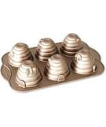 NWT NORDIC WARE Beehive Cakelet Pan 3-Cup Toffee - £25.79 GBP