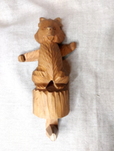 Vintage Russian Bear Childrens Nursery, Arm Waving, Wall Hanging Toy - £37.68 GBP