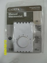 Cadet  Manual Thermostat Single Pole Honeywell T410A Part # 08121 - £12.30 GBP