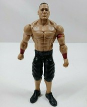 2013 Mattel WWE John Cena Red Wrist &amp; Arm Bands 6.5&quot; Action Figure (A) - £11.59 GBP