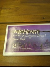 McHenry Illinois A City With Style! Street Map - £28.48 GBP