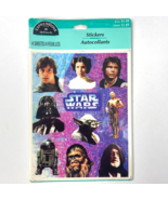 Star Wars Hallmark Expressions Vtg Sticker Pack 4 Sheets 40 Diecuts Tota... - £13.60 GBP