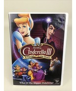 Disney Cinderella III A Twist In Time What If The Slipper Didn&#39;t Fit DVD... - £11.85 GBP