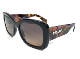 Prada Sunglasses SPRA08 12O-50C Mahogany Tortoise Frames w Brown Gradient Lenses - $277.19