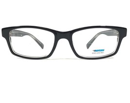 Raycers KB 3003 BK/CR Kids Eyeglasses Frames Black Clear Square 48-16-130 - £21.89 GBP