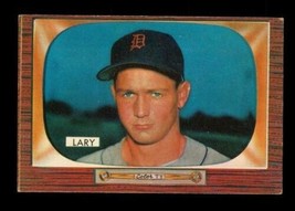 Vintage 1955 Baseball Card Bowman #154 Frank Lary Pitcher Detroit Tigers - £7.74 GBP