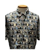 John Severson Kahala Men&#39;s Aloha Hawaiian Shirt Golf Cocktails Made USA ... - $31.76 CAD
