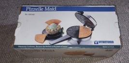 Vitantonio Pizzelle MAid No 400-NS W/Manual &amp; Box Gently Used Great Cond... - £173.07 GBP