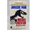 Jurassic Park Michael Crichton Paperback Book - £24.80 GBP