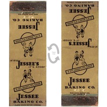 Vintage Matchbook Cover Jessee Baking Co Grand Island Nebraska 1930s Ohi... - £7.09 GBP