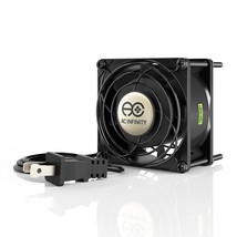 AC Infinity AXIAL 8038, Quiet Muffin Fan, 120V AC 80mm x 38mm Low Speed,... - $33.99